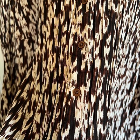 Fred David Patterned button down top - Picture 6 of 7